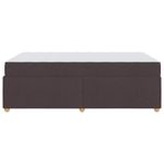 Casa si Gradina - Mobilier - Paturi si accesorii - Paturi - Cadru de pat cu saltea Altele Maro inchis 120 x 200 cm tesatura - Infinity.ro