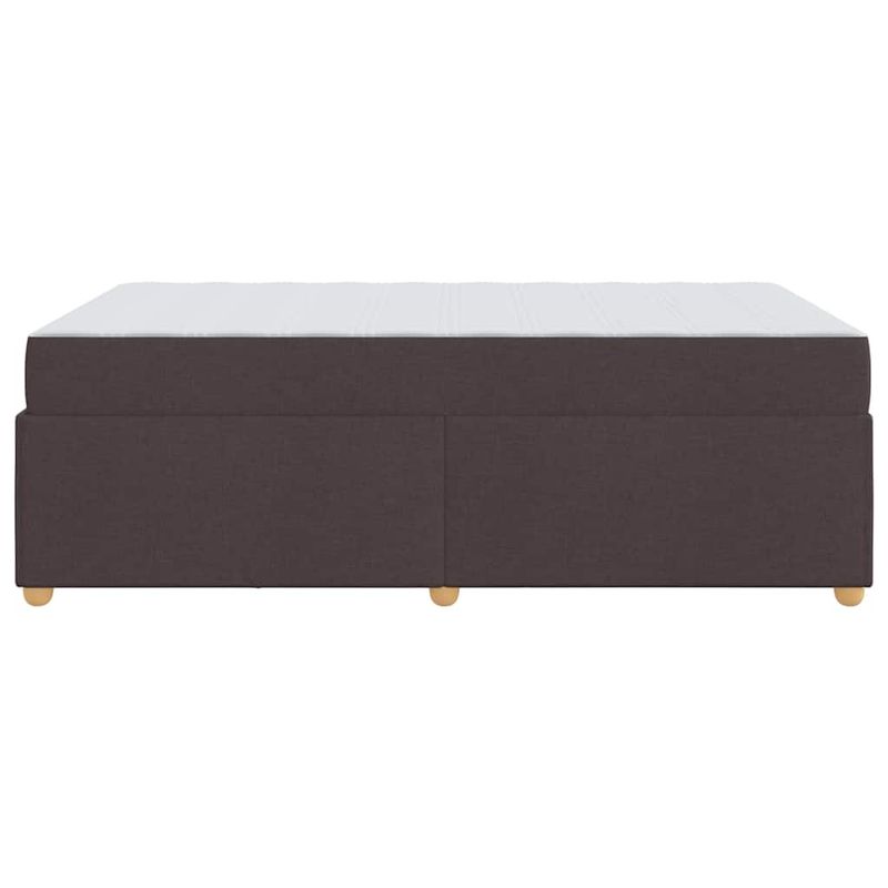 Casa si Gradina - Mobilier - Paturi si accesorii - Paturi - Cadru de pat cu saltea Altele Maro inchis 120 x 200 cm tesatura - Infinity.ro