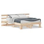 Casa si Gradina - Mobilier - Paturi si accesorii - Paturi - Cadru de pat cu sertar Maro 135 x 190 cm - Infinity.ro