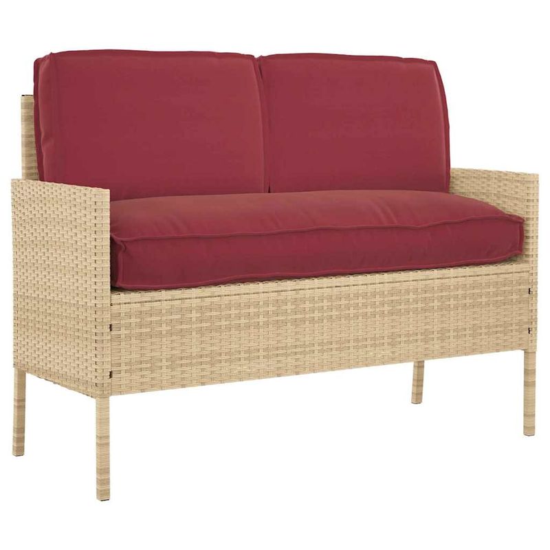 Casa si Gradina - Textile si covoare - Perne si pilote - Perne decorative - Set de perne pentru palet cu perna 3 pcs Rosu Vin - Infinity.ro