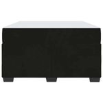 Casa si Gradina - Mobilier - Paturi si accesorii - Paturi - Cadru de pat cu saltea Altele Negru 120 x 200 cm Catifea - Infinity.ro