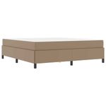 Casa si Gradina - Mobilier - Paturi si accesorii - Paturi - Cadru de pat cu saltea Cappuccino 180 x 200 cm - Infinity.ro