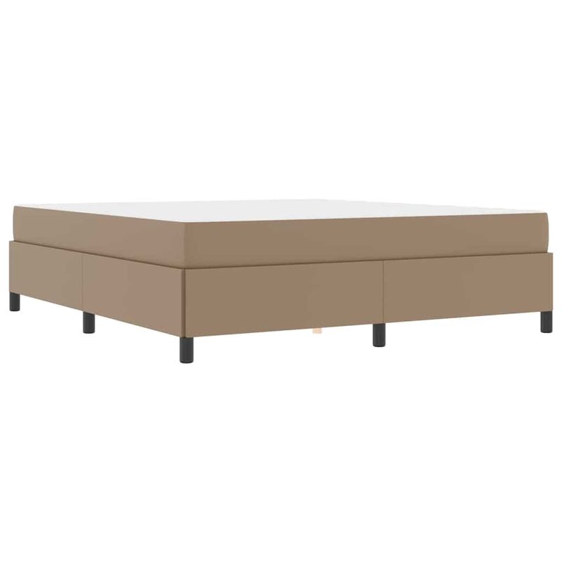 Casa si Gradina - Mobilier - Paturi si accesorii - Paturi - Cadru de pat cu saltea Cappuccino 180 x 200 cm - Infinity.ro