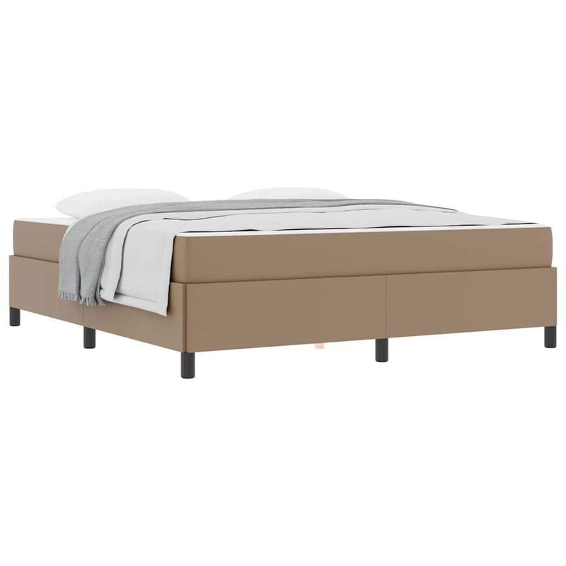 Casa si Gradina - Mobilier - Paturi si accesorii - Paturi - Cadru de pat cu saltea Cappuccino 180 x 200 cm - Infinity.ro