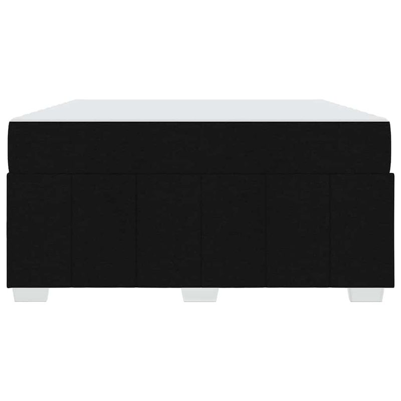 Casa si Gradina - Mobilier - Paturi si accesorii - Paturi - Cadru de pat Negru 140 x 200 cm tesatura - Infinity.ro