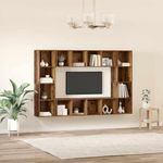 Casa si Gradina - Mobilier - Comode si corpuri - Comode - Set comoda TV 4 pcs Maro 37 x 37 x 142.5 cm Lemn compozit - Infinity.ro