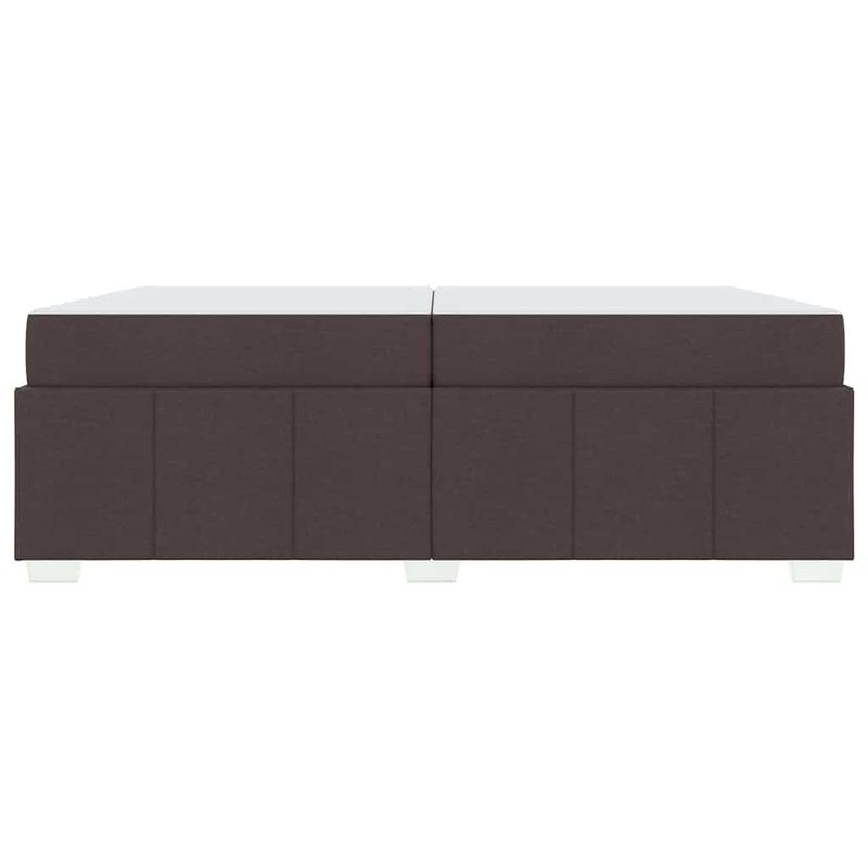 Casa si Gradina - Mobilier - Paturi si accesorii - Paturi - Cadru de pat Maro inchis 200 x 200 cm tesatura - Infinity.ro