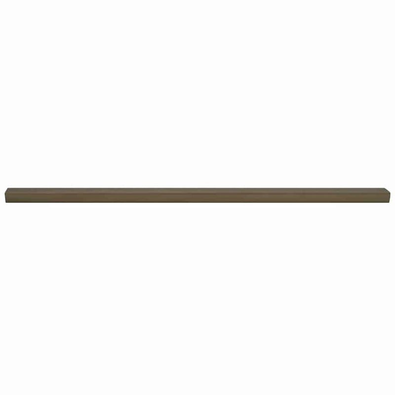 Casa si Gradina - Constructii - Materiale constructii - Profile decorative - Profile pentru marginea treptelor 30 pcs Maro 67 cm Aluminiu - Infinity.ro