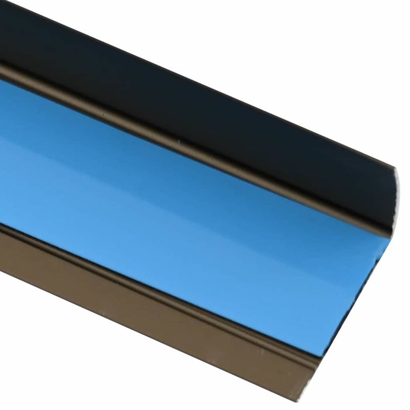 Casa si Gradina - Constructii - Materiale constructii - Profile decorative - Profile pentru marginea treptelor 30 pcs Maro 67 cm Aluminiu - Infinity.ro