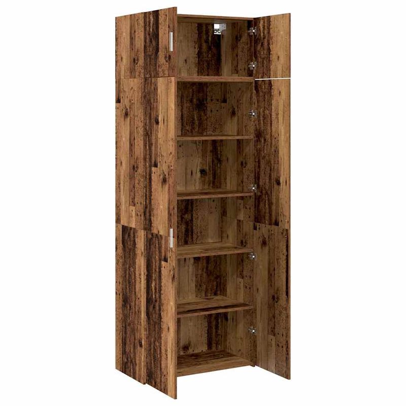 Casa si Gradina - Mobilier - Comode si corpuri - Comode - Dulap de depozitare Lemn vechi 80 x 42.5 x 225 cm Lemn compozit - Infinity.ro