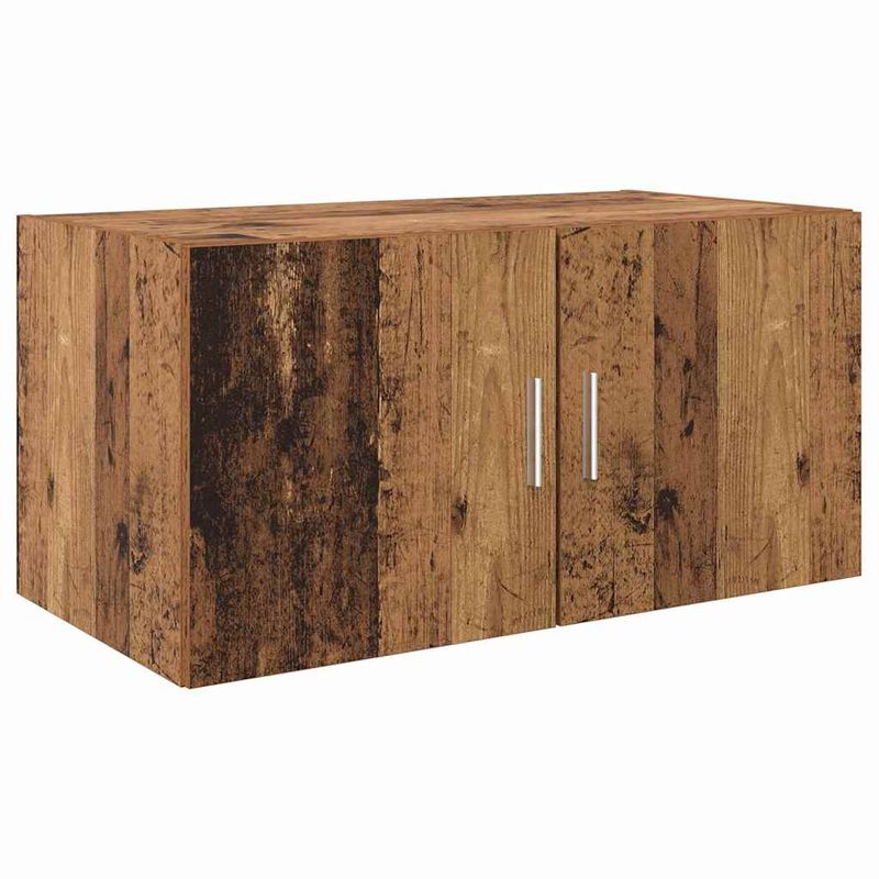 Casa si Gradina - Mobilier - Comode si corpuri - Comode - Dulap de depozitare Lemn vechi 80 x 42.5 x 225 cm Lemn compozit - Infinity.ro
