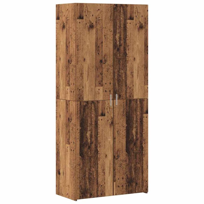 Casa si Gradina - Mobilier - Comode si corpuri - Comode - Dulap de depozitare Lemn vechi 80 x 42.5 x 225 cm Lemn compozit - Infinity.ro