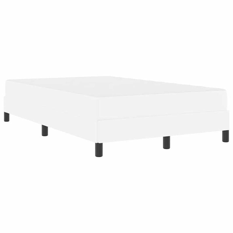 Casa si Gradina - Mobilier - Paturi si accesorii - Paturi - Pat Altele Alb pur 120 x 190 cm Piele artificiala - Infinity.ro