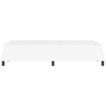 Casa si Gradina - Mobilier - Paturi si accesorii - Paturi - Pat Altele Alb pur 120 x 190 cm Piele artificiala - Infinity.ro