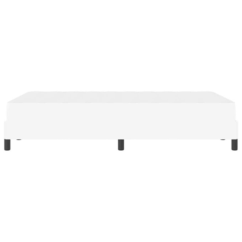 Casa si Gradina - Mobilier - Paturi si accesorii - Paturi - Pat Altele Alb pur 120 x 190 cm Piele artificiala - Infinity.ro