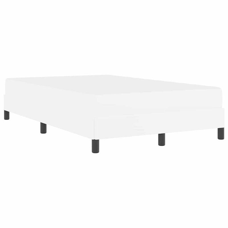 Casa si Gradina - Mobilier - Paturi si accesorii - Paturi - Pat Altele Alb pur 120 x 190 cm Piele artificiala - Infinity.ro