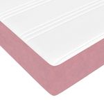 Casa si Gradina - Mobilier - Paturi si accesorii - Paturi - Cadru de pat cu saltea Altele Roz 90 x 200 cm Catifea - Infinity.ro