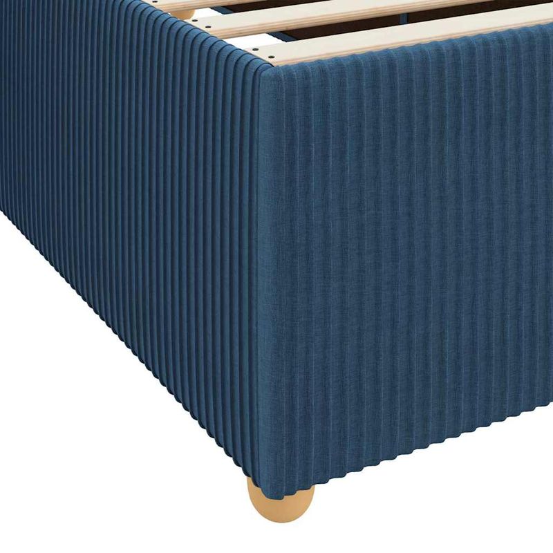 Casa si Gradina - Mobilier - Paturi si accesorii - Paturi - Cadru de pat Altele albastru 160 x 200 cm tesatura - Infinity.ro
