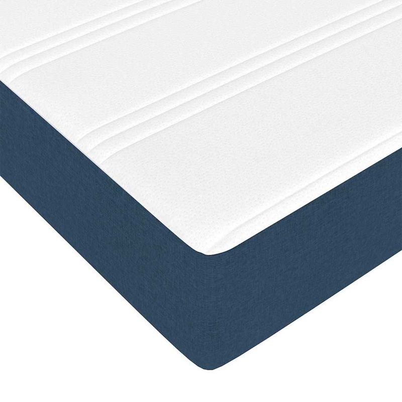 Casa si Gradina - Mobilier - Paturi si accesorii - Paturi - Cadru de pat Altele albastru 160 x 200 cm tesatura - Infinity.ro