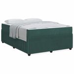 Casa si Gradina - Mobilier - Paturi si accesorii - Paturi - Cadru de pat cu saltea Altele Verde inchis 160 x 200 cm Catifea - Infinity.ro