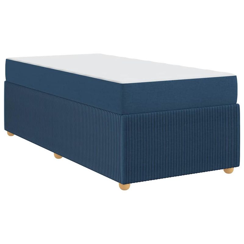 Casa si Gradina - Mobilier - Paturi si accesorii - Paturi - Cadru de pat Altele albastru 100 x 200 cm tesatura - Infinity.ro