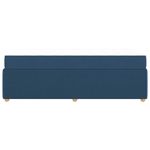 Casa si Gradina - Mobilier - Paturi si accesorii - Paturi - Cadru de pat Altele albastru 100 x 200 cm tesatura - Infinity.ro