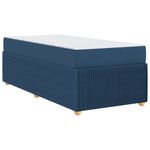 Casa si Gradina - Mobilier - Paturi si accesorii - Paturi - Cadru de pat Altele albastru 100 x 200 cm tesatura - Infinity.ro