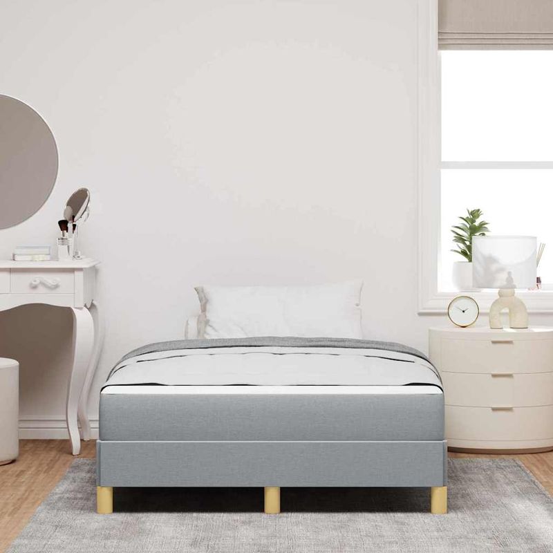 Casa si Gradina - Mobilier - Paturi si accesorii - Paturi - Pat cu arcuri Taupe, Maro 120 x 200 cm - Infinity.ro