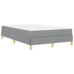 Casa si Gradina - Mobilier - Paturi si accesorii - Paturi - Pat cu arcuri Taupe, Maro 120 x 200 cm - Infinity.ro