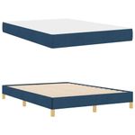 Casa si Gradina - Mobilier - Paturi si accesorii - Paturi - Pat cu arcuri Taupe, Maro 140 x 190 cm - Infinity.ro