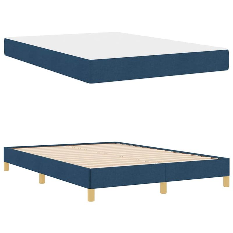 Casa si Gradina - Mobilier - Paturi si accesorii - Paturi - Pat cu arcuri Taupe, Maro 140 x 190 cm - Infinity.ro