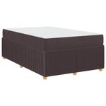 Casa si Gradina - Mobilier - Paturi si accesorii - Paturi - Cadru de pat Altele Maro inchis 120 x 190 cm tesatura - Infinity.ro