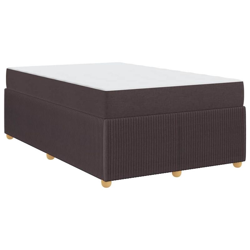 Casa si Gradina - Mobilier - Paturi si accesorii - Paturi - Cadru de pat Altele Maro inchis 120 x 190 cm tesatura - Infinity.ro