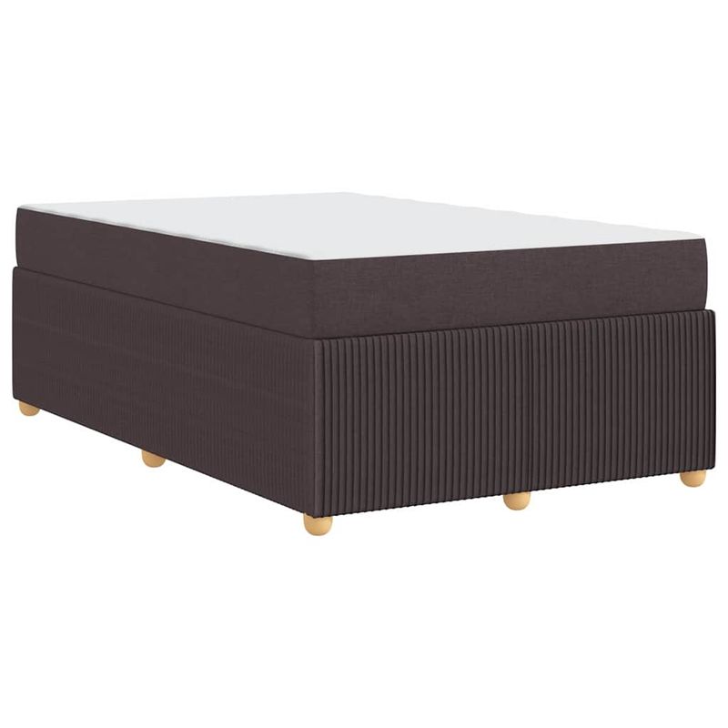 Casa si Gradina - Mobilier - Paturi si accesorii - Paturi - Cadru de pat Altele Maro inchis 120 x 190 cm tesatura - Infinity.ro