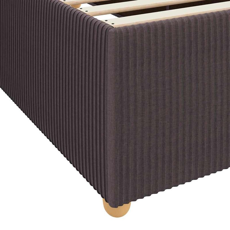 Casa si Gradina - Mobilier - Paturi si accesorii - Paturi - Cadru de pat Altele Maro inchis 120 x 190 cm tesatura - Infinity.ro