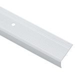 Casa si Gradina - Constructii - Materiale constructii - Profile decorative - Profile pentru marginea treptelor 30 pcs Argintiu 67 cm - Infinity.ro