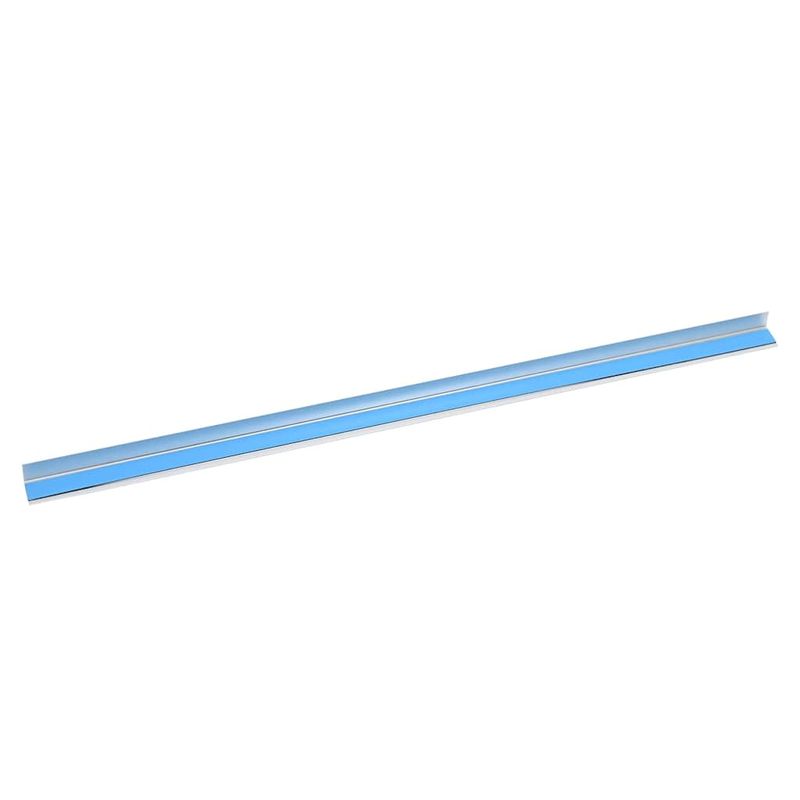 Casa si Gradina - Constructii - Scari si accesorii interioare - Scari lemn - Tavita pentru trepte 10 pcs Argintiu 67 cm Aluminiu - Infinity.ro