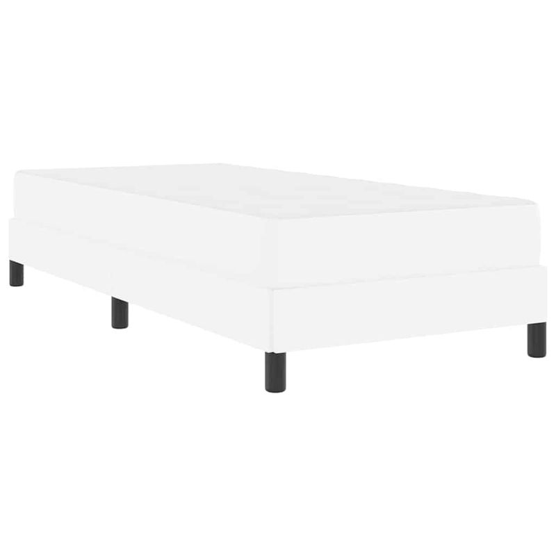 Casa si Gradina - Mobilier - Paturi si accesorii - Paturi - Pat Altele Alb pur 90 x 190 cm Piele artificiala - Infinity.ro