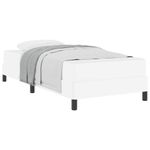 Casa si Gradina - Mobilier - Paturi si accesorii - Paturi - Pat Altele Alb pur 90 x 190 cm Piele artificiala - Infinity.ro