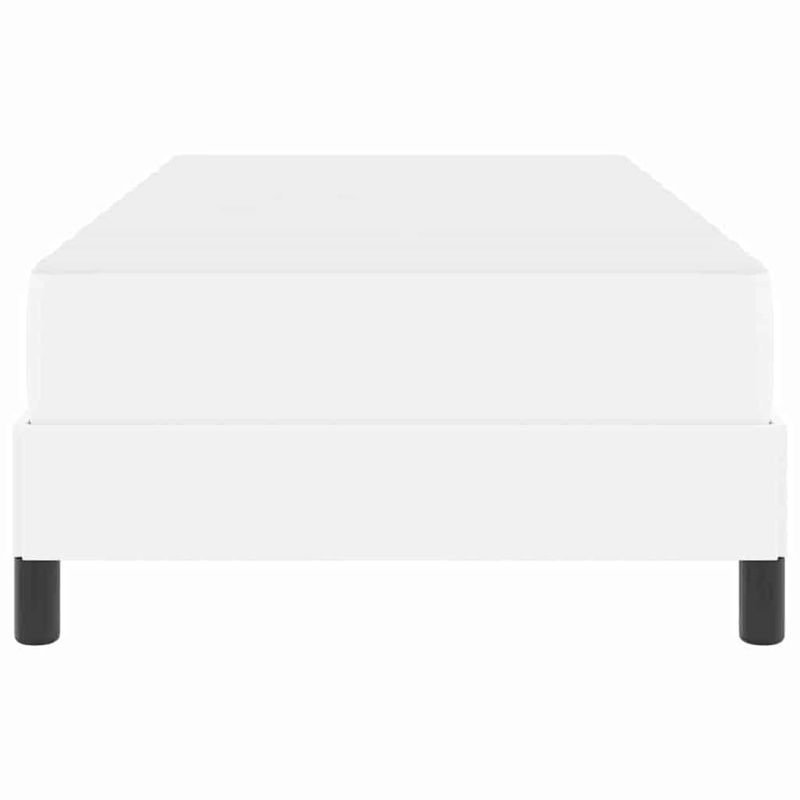 Casa si Gradina - Mobilier - Paturi si accesorii - Paturi - Pat Altele Alb pur 90 x 190 cm Piele artificiala - Infinity.ro