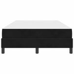 Casa si Gradina - Mobilier - Paturi si accesorii - Paturi - Pat boxspring cu saltea Negru 120 x 190 cm Catifea - Infinity.ro