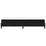 Casa si Gradina - Mobilier - Paturi si accesorii - Paturi - Pat boxspring cu saltea Negru 120 x 190 cm Catifea - Infinity.ro