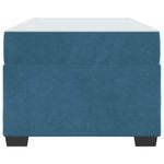 Casa si Gradina - Mobilier - Paturi si accesorii - Paturi - Cadru de pat Altele Albastru inchis 90 x 190 cm Catifea - Infinity.ro