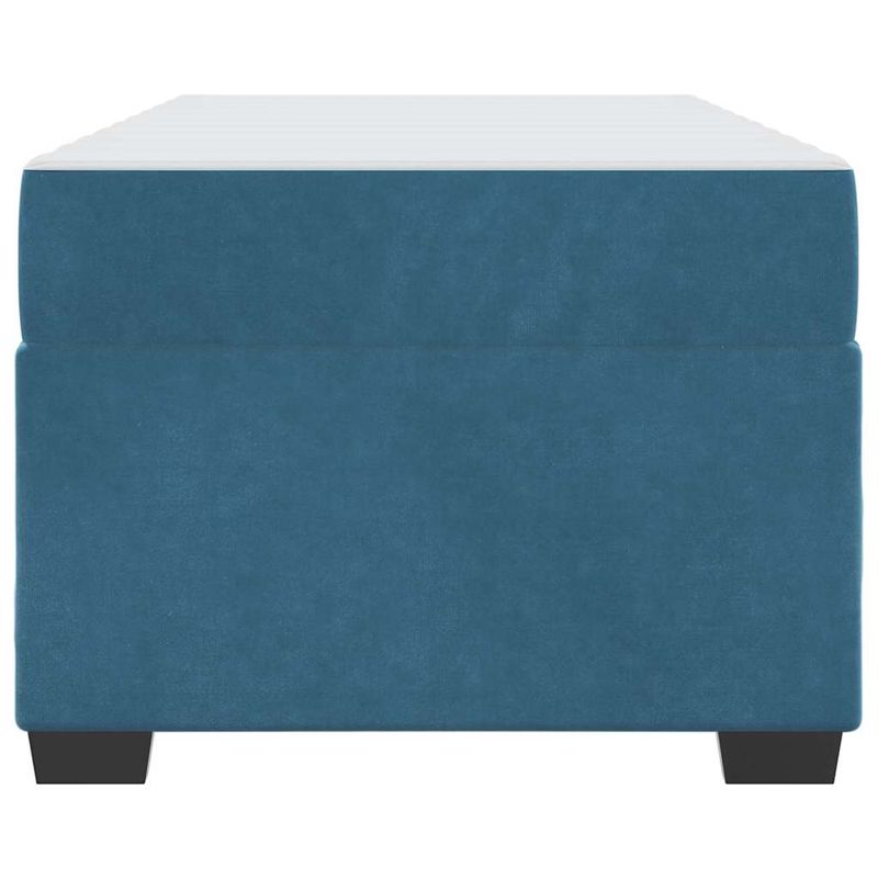 Casa si Gradina - Mobilier - Paturi si accesorii - Paturi - Cadru de pat Altele Albastru inchis 90 x 190 cm Catifea - Infinity.ro