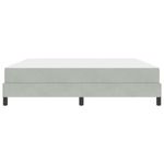 Casa si Gradina - Mobilier - Paturi si accesorii - Paturi - Pat boxspring cu saltea Gri deschis 180 x 200 cm Catifea - Infinity.ro