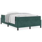Casa si Gradina - Mobilier - Paturi si accesorii - Paturi - Cadru de pat Altele Alb si gri deschis 120 x 200 cm Catifea - Infinity.ro