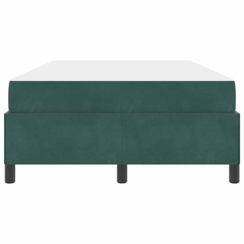 Casa si Gradina - Mobilier - Paturi si accesorii - Paturi - Cadru de pat Altele Alb si gri deschis 120 x 200 cm Catifea - Infinity.ro