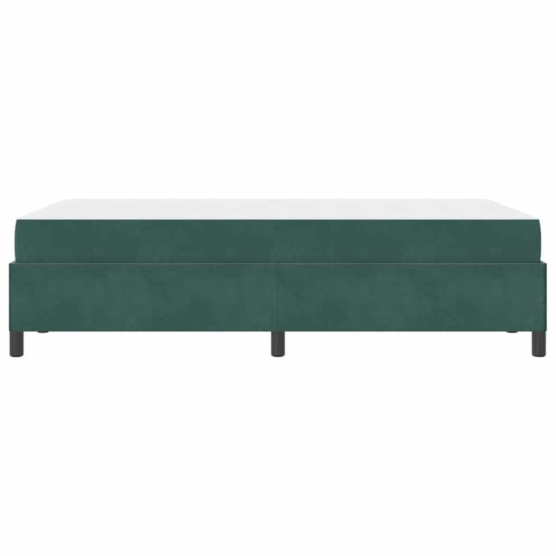 Casa si Gradina - Mobilier - Paturi si accesorii - Paturi - Cadru de pat Altele Alb si gri deschis 120 x 200 cm Catifea - Infinity.ro