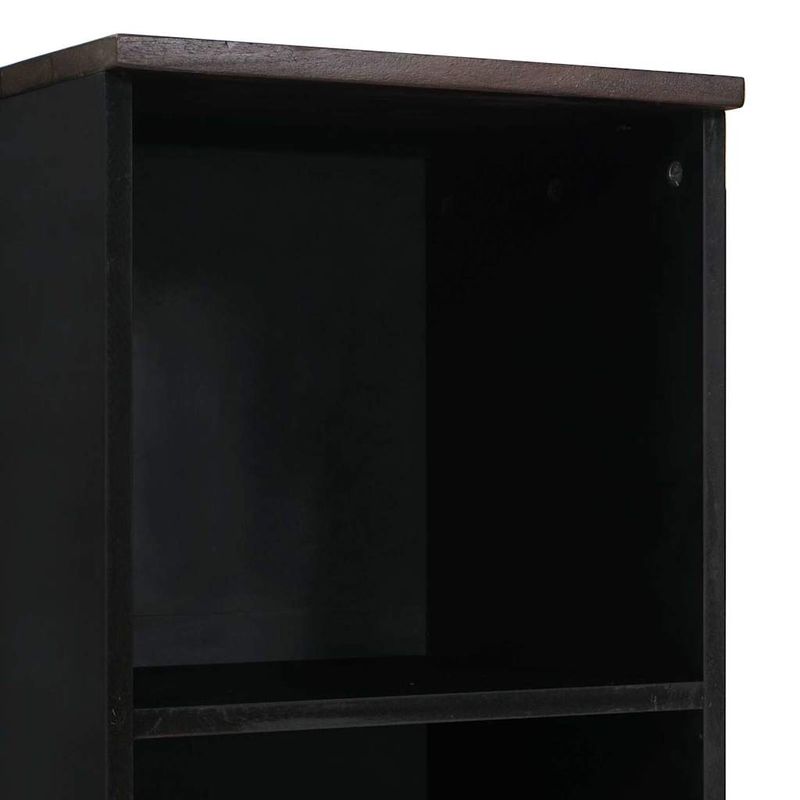 Casa si Gradina - Mobilier - Mobilier baie - Corpuri baie - Seturi de mobilier pentru baie cu sertar cu raft Dungi Maro 38 x 33 x 160 cm - Infinity.ro