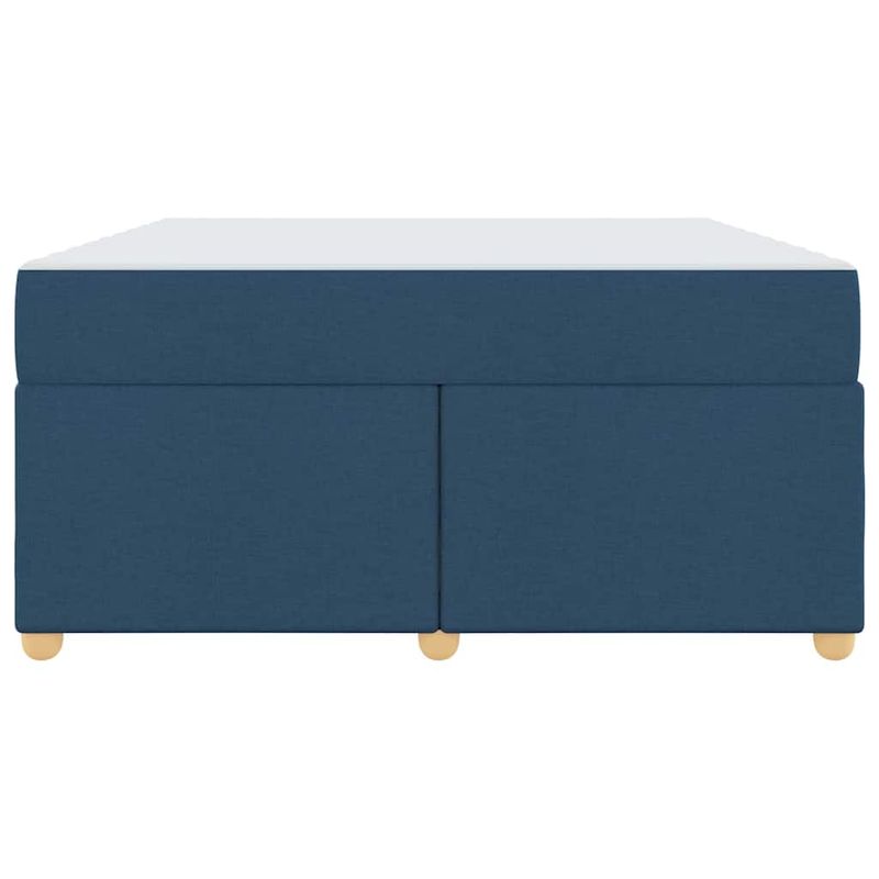 Casa si Gradina - Mobilier - Paturi si accesorii - Paturi - Cadru de pat cu saltea Altele albastru 140 x 200 cm tesatura - Infinity.ro